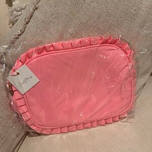 Sweet Pea Pink Ruffled Women's Bag